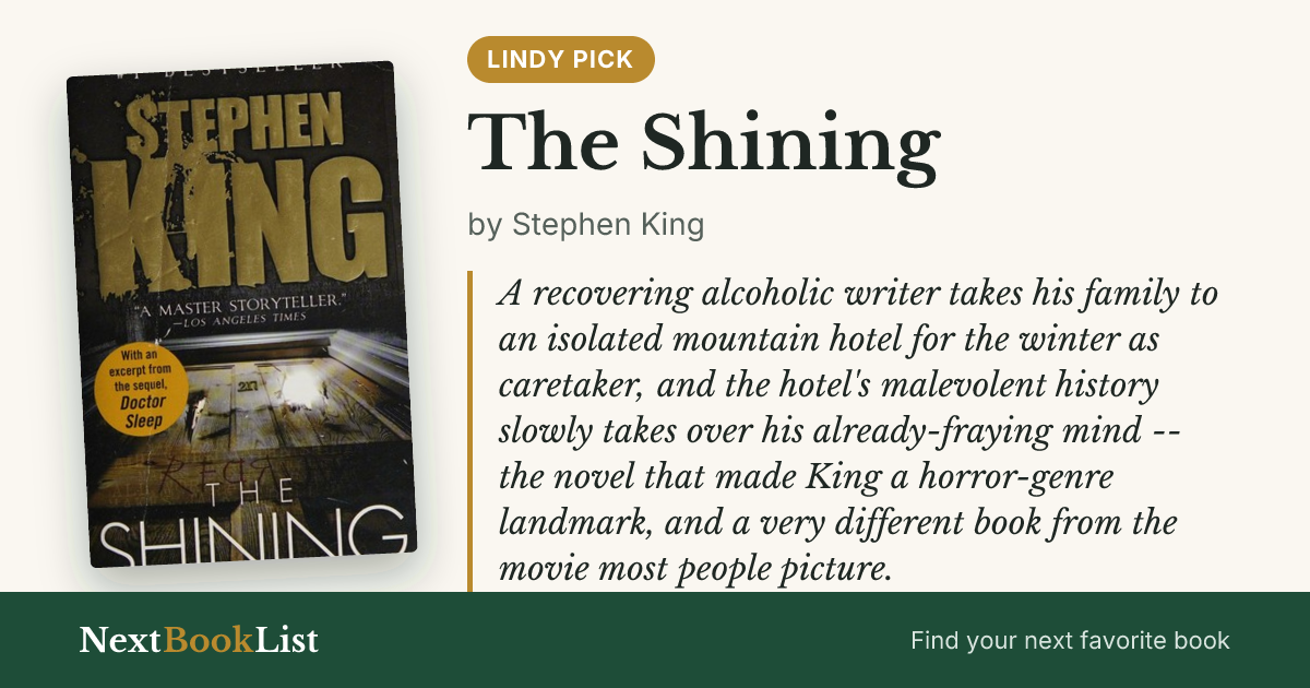 The Shining by Stephen King: book review and summary