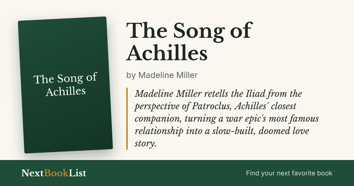 The Song of Achilles by Madeline Miller: book review and summary