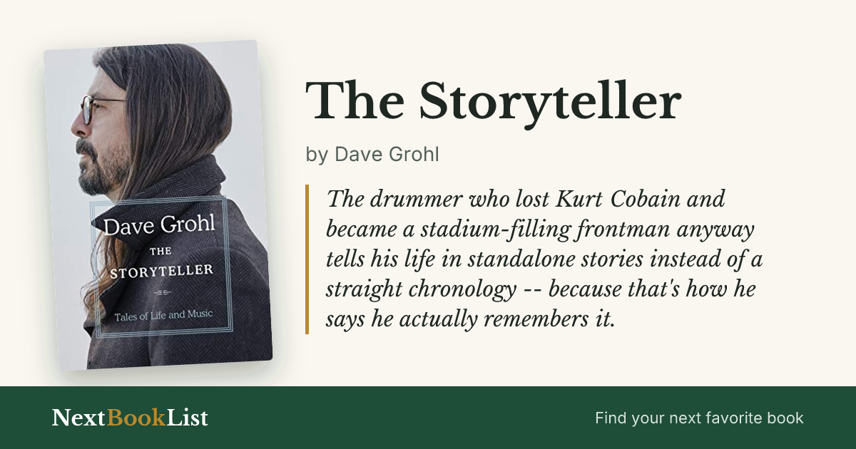 The Storyteller by Dave Grohl: book review and summary