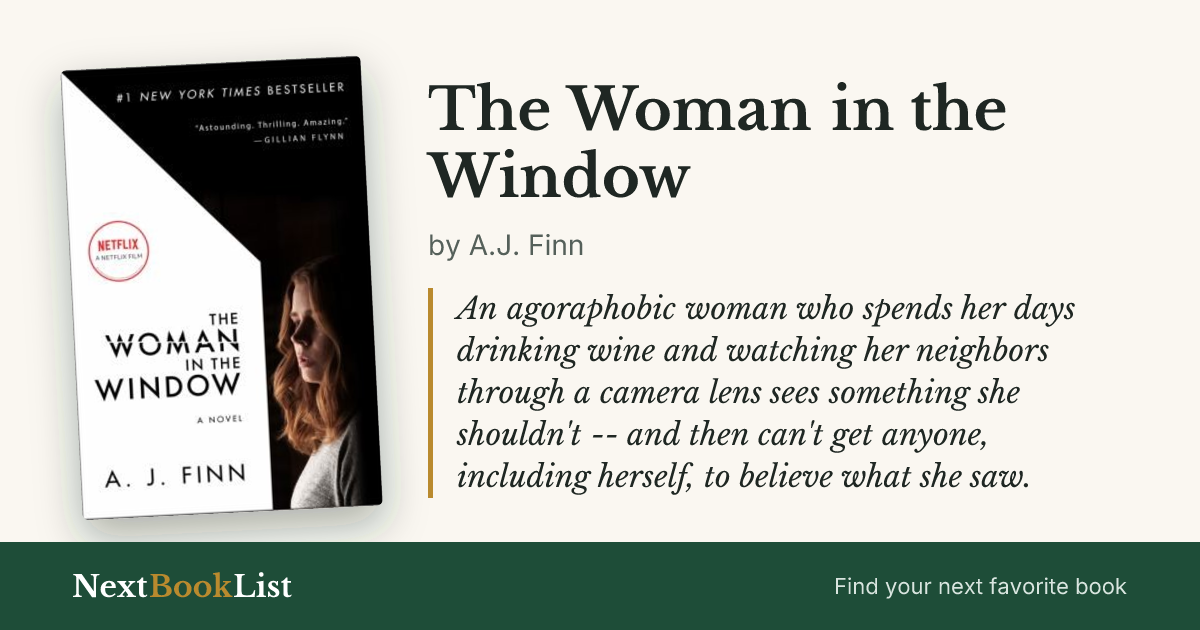 The Woman in the Window by A.J. Finn: book review and summary