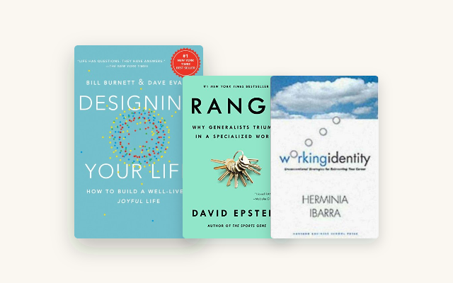 Best Books on Career Change cover stack