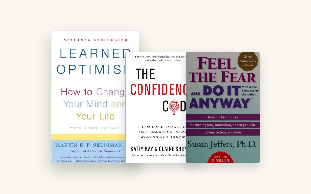 Best Books on Self-Belief and Mindset: 5 Ranked by How Woo It Gets cover stack