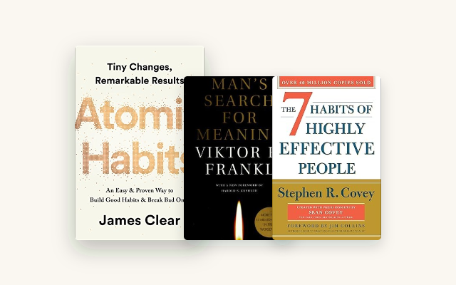 Best Books to Change Your Life: 15 That Actually Shift How You Live cover stack