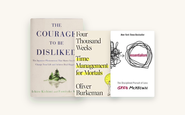 Best Books to Stop Overthinking: 11 That Quiet the Spiral cover stack