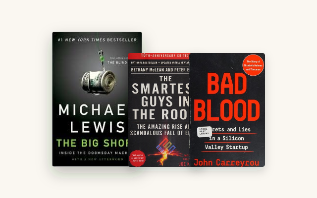 Best Business Disaster Books: 8 Cautionary Tales Worth Studying cover stack