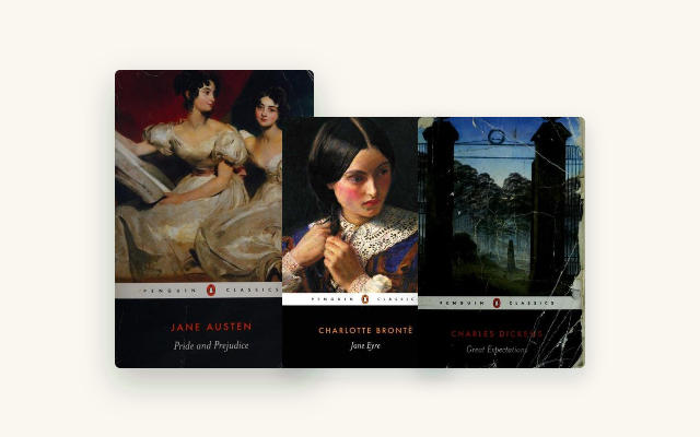 Best Classic Novels: 14 Everyone Should Read Once cover stack
