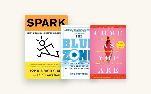 Best Health and Longevity Books: 7 Ranked by What They Fix cover stack