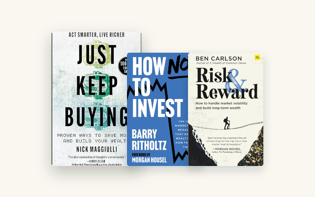Best Investing Psychology Books: 7 for Managing Your Own Behavior cover stack