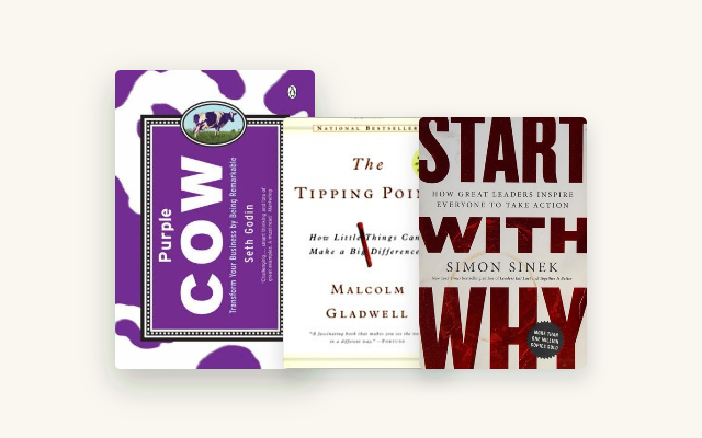 Best Marketing Books: 6 That Actually Move the Needle cover stack
