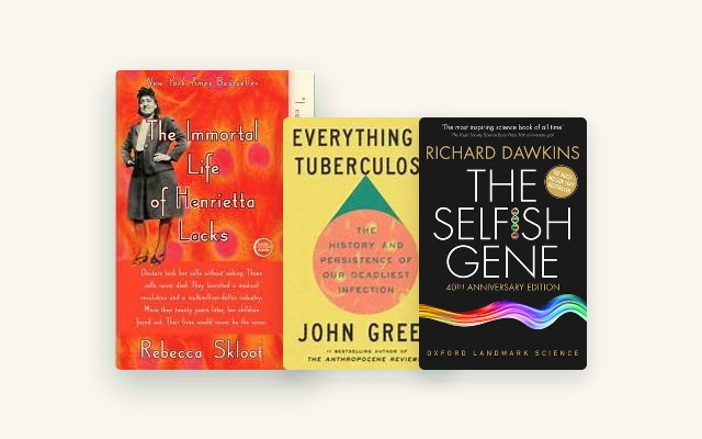 Best Medical and Biology Books: 4 That Explain the Body cover stack