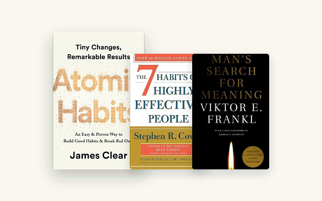 Best Self-Improvement Books: 16 That Survive a Skeptic cover stack